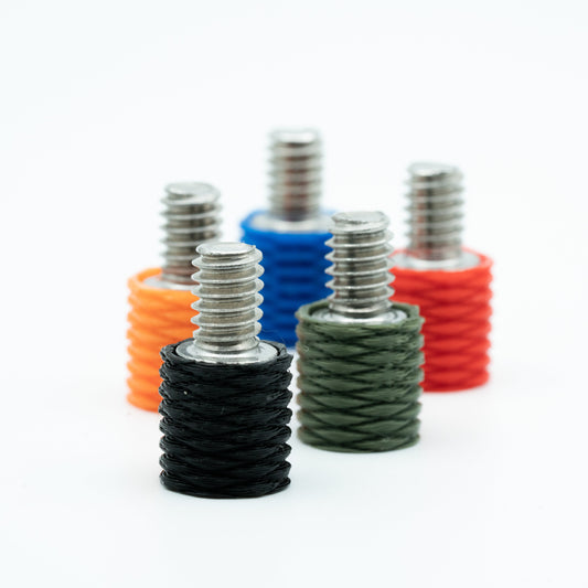 1/4"-20 Screw On Cable Clips with Thumbscrews (8-Pack)